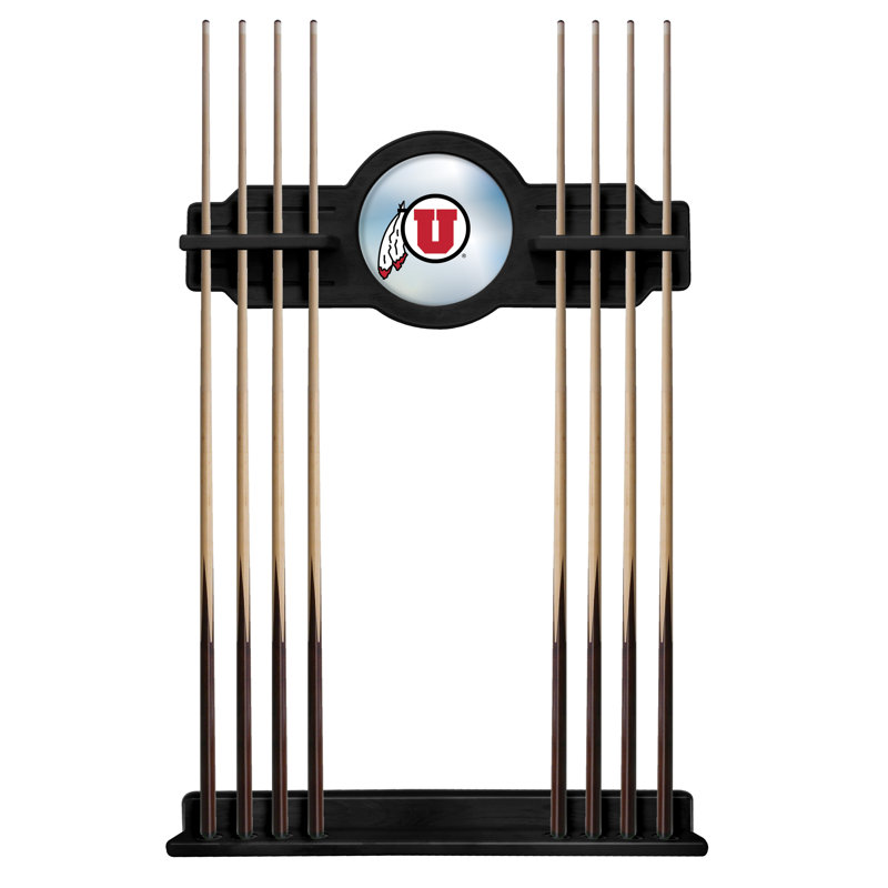 Porte-queues de billard NCAA, Noir, Utah Utes