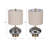 Sibin 2 Piece 23.5" Glass Table Lamp Set