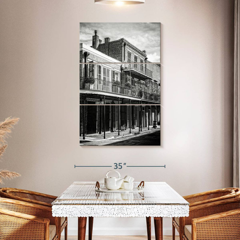 Nicci Black NOLA - New Orleans balcon, H 65 po x l 42 po