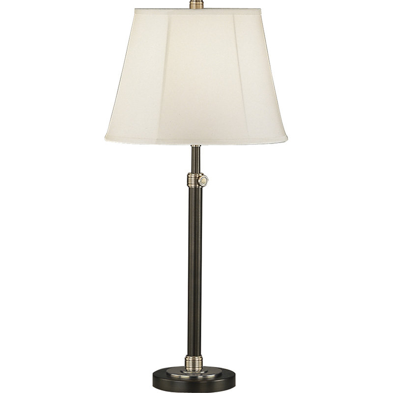 Bruno Adjustable Metal Buffet Lamp, Ivory