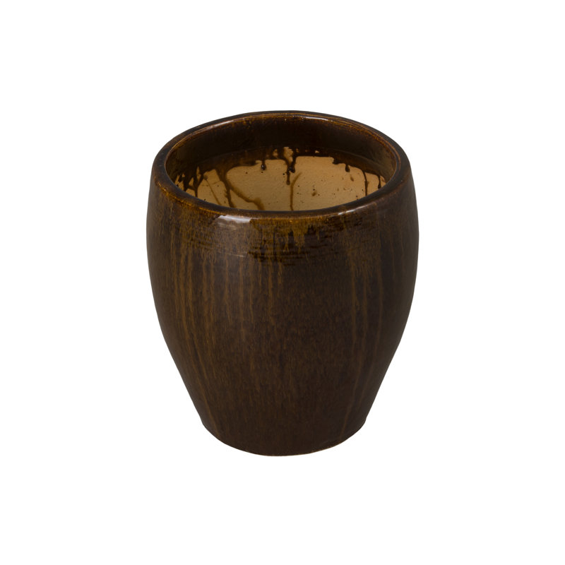 Cynae Handmade Ceramic Pot Planter, 16"H x 14"W x 14"D