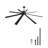 72 In Reversible Ceiling Fan with Light 6-Speed Remote Control Brushed Nickel-111622932