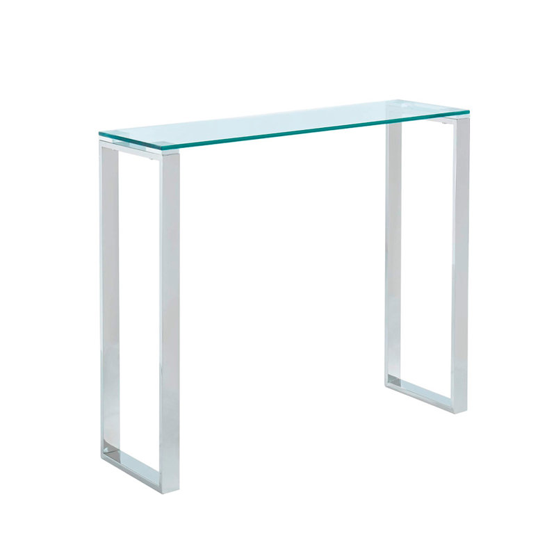 Torkil Gold Table Medium, Silver, 30" H x 36" W x 8" D