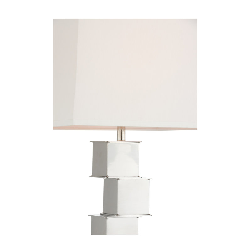 The Square Mile 64'' Polished Nickel Traditional Floor Lamp