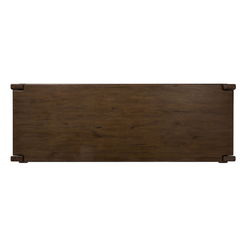 Marcia Solid Oak Dining Table, Gray Reclaimed French Oak
