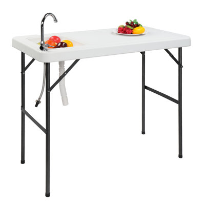 Folding Portable Fish Fillet 37" Outdoor Kitchen Frame