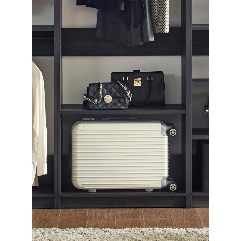 Kalinikos 94.19999999999999'' Closet System, Black