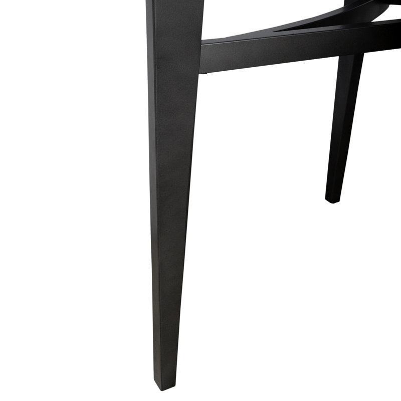  Almeida Sofa Table and Upholstered Ottomans Set
