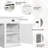 67.8" Farmhouse Spacious Desktop Executive Desk with Drawers, File Cabinet and Power Outlets-375593491