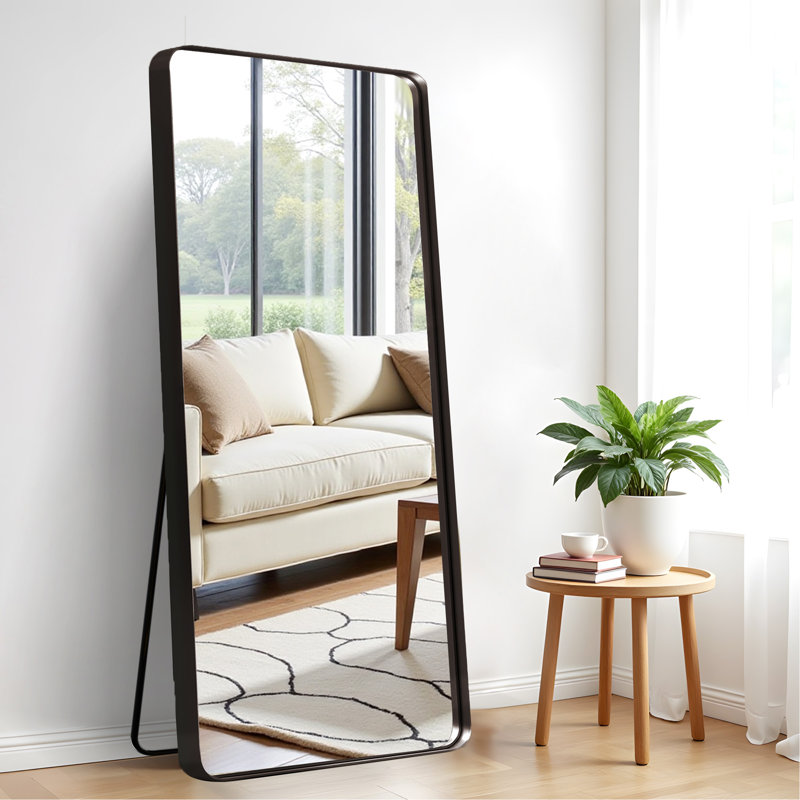 Miroir de salle de bain 71 po x 28 po 2 po en alliage d'aluminium