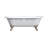 Armand 68'' x 31'' Soaking Cast Iron Bathtub-49442550-49442511