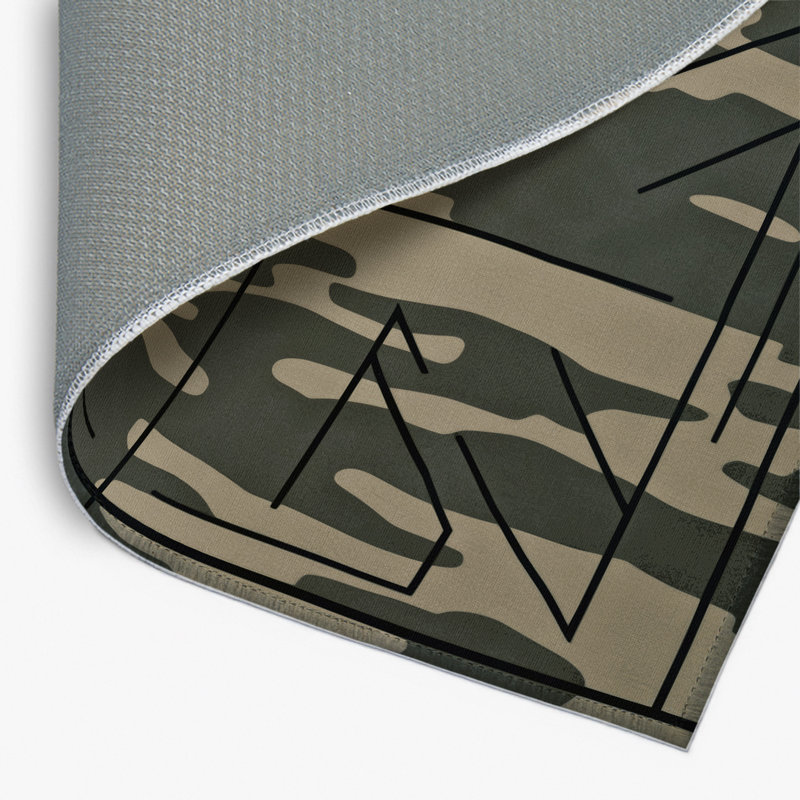 Tapis intérieur et extérieur Spire Angles, Rectangle 1 pi 6 po x 2 pi 6 po
