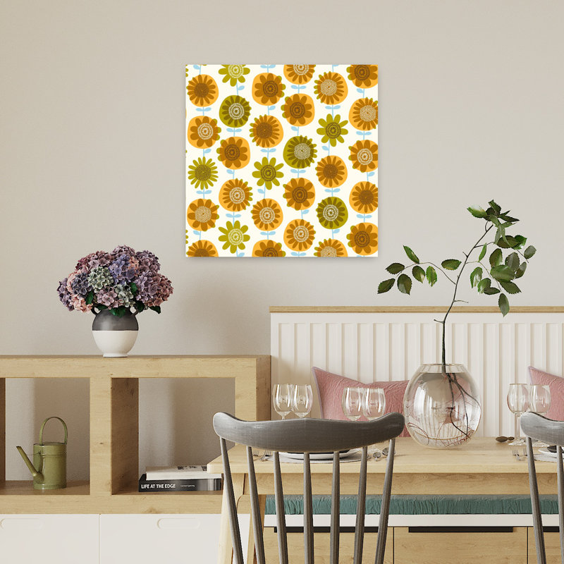 Atomic Art 4, art abstrait contemporain, H 18 po x l 18 po