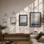 Quiet Dawn Coastal - Framed Print-1683222584-1683222580