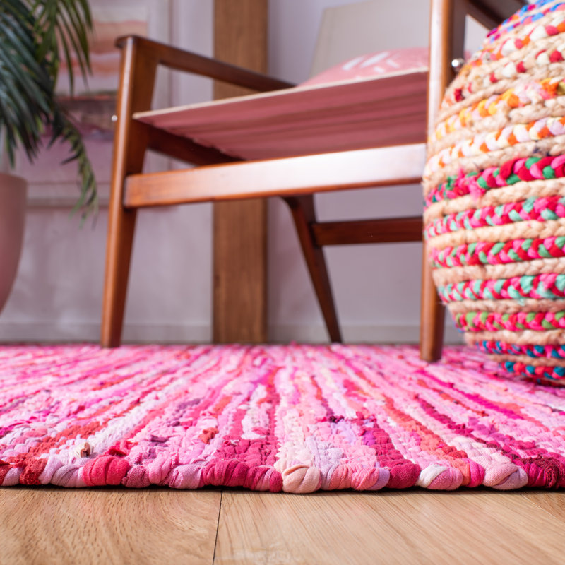 Tapis couleur unie en coton recyclé Ashburt, Rectangle 3 pi x 5 pi