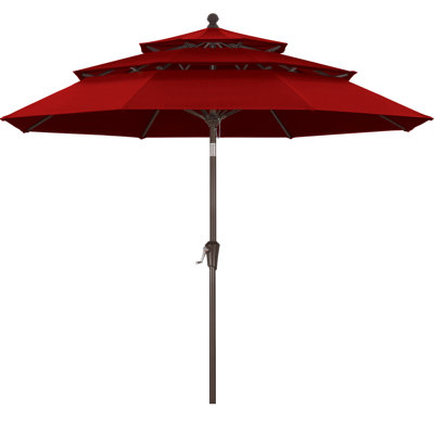 9 FT 3-Tier Patio Olefin® Umbrella