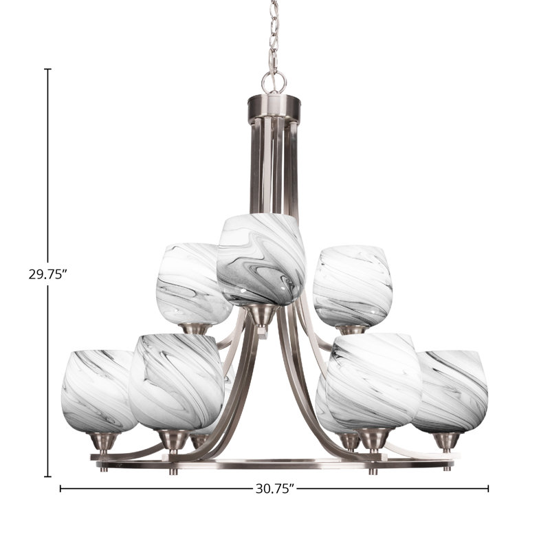 Kerio 9-Light Chandelier