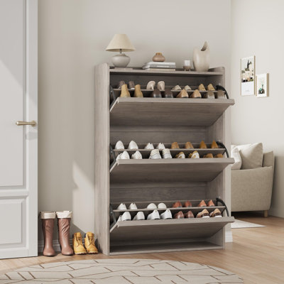 25 - Pair Shoe Storage Cabinet