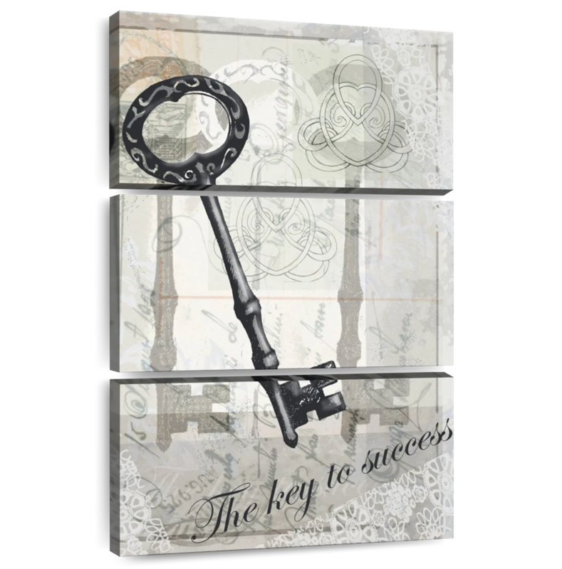 Key I, 65" H x 42" W