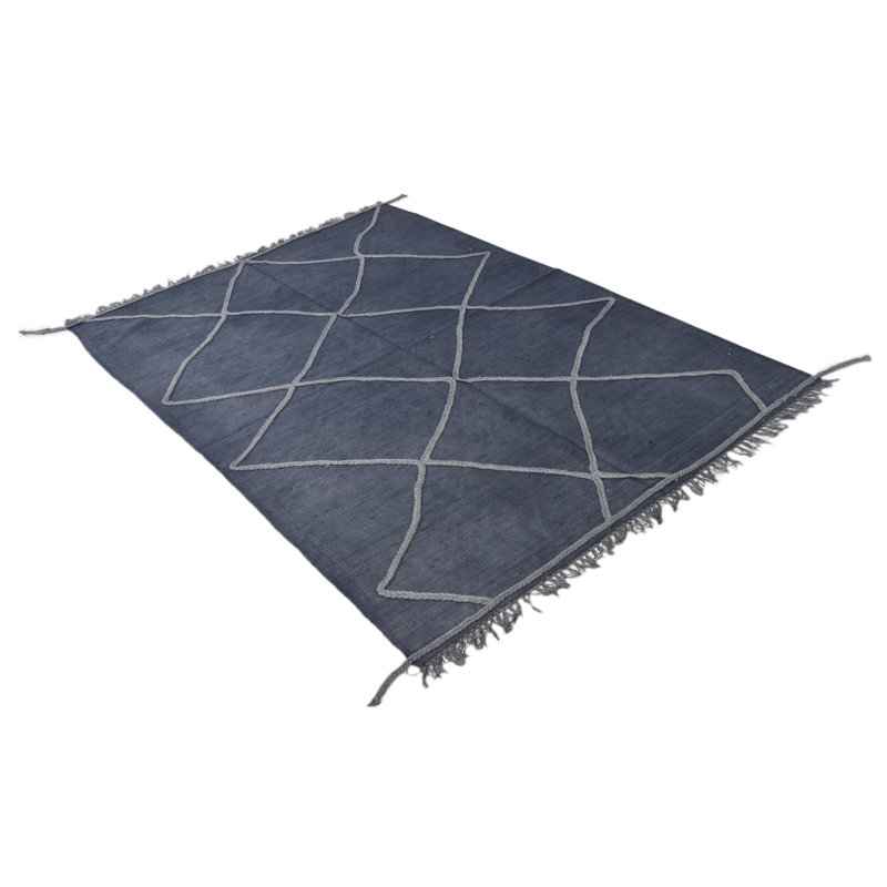 Orta Navy Blue Rug
