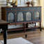 Armoire de rangement en bois massif rétro-102266243