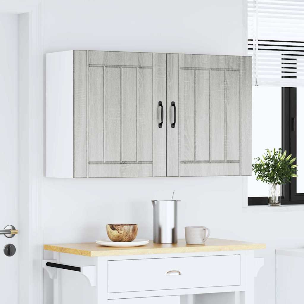 vidaXL Oven Cabinets Kitchen Cabinet Oven Unit 2 pcs Kalmar Engineered Wood