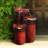 20" Outdoor 3-Tier Floor Water Fountain with LED Lights, Weather Resistant