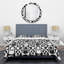 Ensemble de housse de couette monochrome Mid-Century-40703057
