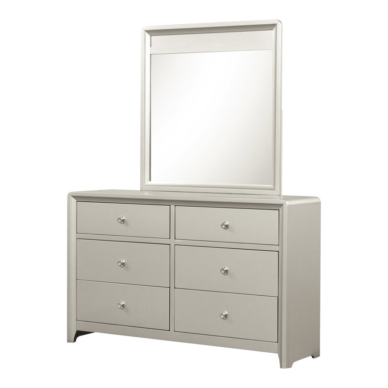 Ensemble commode et miroir 2 pièces Mejas