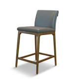 Keler Leather Counter Stool