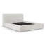 Base de lit tapissier Compression Cloud avec tête de lit à panneau linéaire, base de lit rembourrée de mousse, aucun sommier requis-132914990