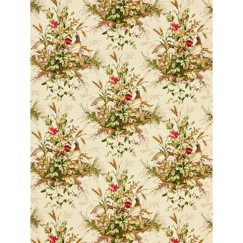 Tissu Edwin's Covey, Multicolore / sisal