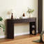 Console rétro avec rangement, 3 tiroirs, 1 pied de table-123043598