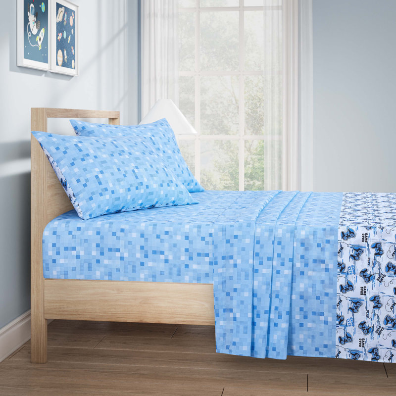 Private Alert 4pc Twin Sheet Set, Twin