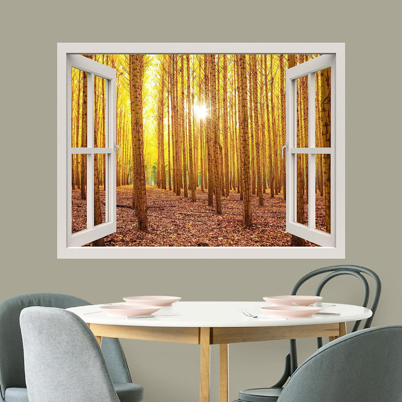 Peel & Stick Clear Border, 48" L x 36" W