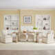 Alayaa Upholstered Side Chair with Casters