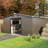 10X12ft Storage Shed Built With 0.23Mm High - Quality Color Steel, Two Sunlit Windows, Options, Suitable For Tool And Multifunctional Steel Plate, Utility Room Use