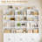 70.9" Wide Bookshelf, Tall Bookcase with 12 Open Shelves and 3 Cabinets, Large Wooden Bookshelves-568525981