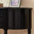 Black Solid Wood Console Table-1714898435-1714898436