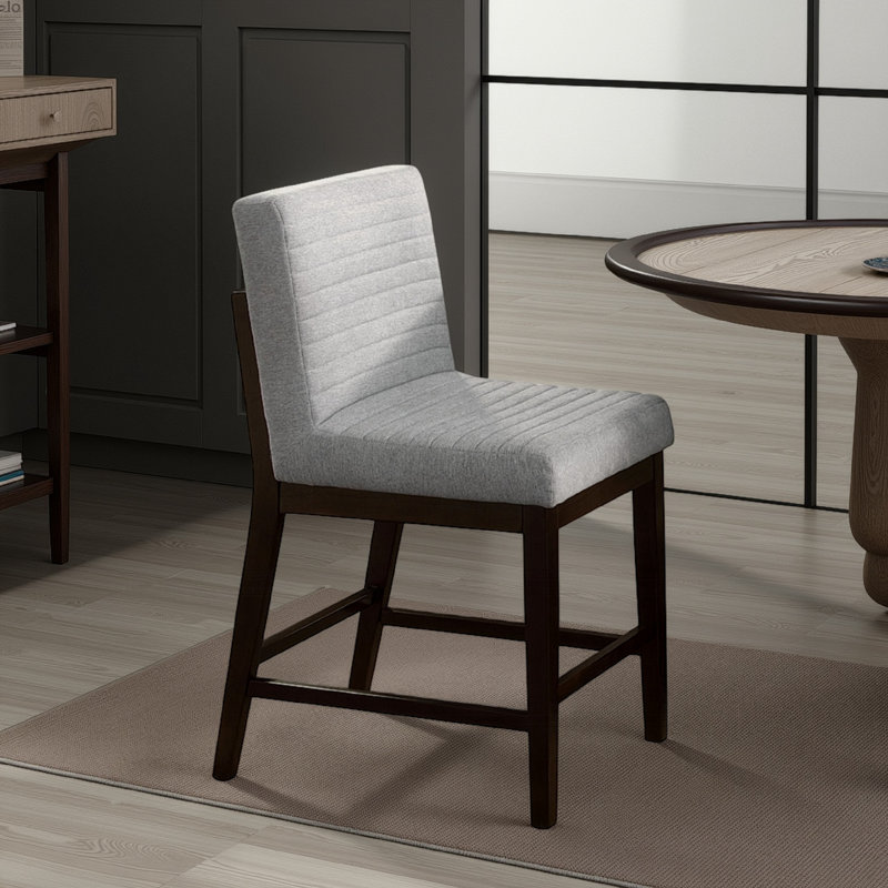 Tabouret de comptoir rembourré Eyna