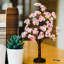18-inch Pink Prelit Cherry Blossom Tree Lamp, Spring-inspired Lighted Peach Flower Tree With 8 Modes, Timer, Usb Or Battery Power – Perfect Valentine’s, Easter, Or Birthday Gift