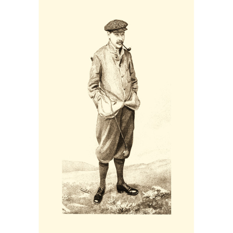 Vanity Fair Golfers IV by Spy - Wrapped Canvas Art Prints, 30cm H x 20cm W x 3.8cm D