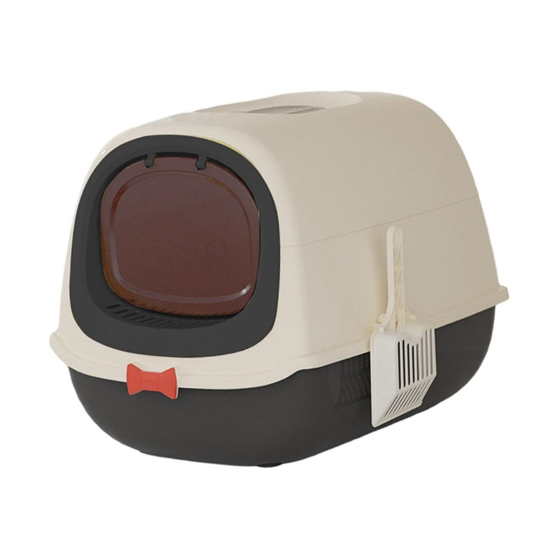 Enclosed Cat Litter Box with UV Light