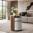 Pull-out Combo End Table, Multi-use for Living Room Sofa Side