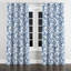 Coastal Curtains - Rideau à œillets en toile de plage bleu - 1 panneau-650637498-650637497