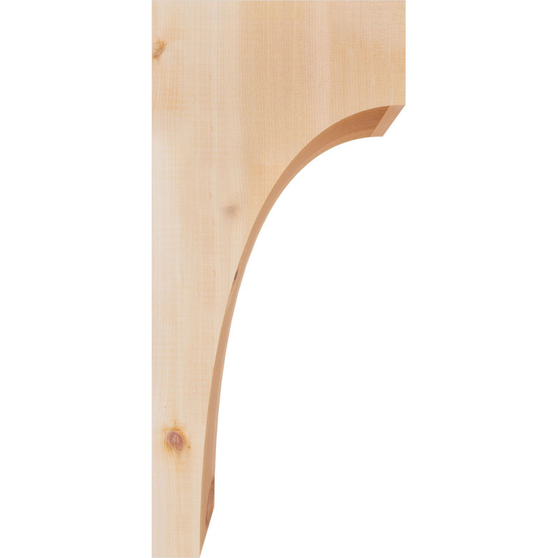 Huntington Corbel, H 22 po x l 5,5 po x P 10 po, Lisse, Cèdre rouge