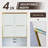 Double Sliding Tub Door 56-60 Inch Width x 60 Inch Height | 1/4"(6mm) Clear Tempered Glass, Safe Explosion-Resistant-122721550
