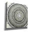  «Mini Abstract Rosette 3» par Chariklia Zarris, art mural sur toile, 26 po x 26 po
