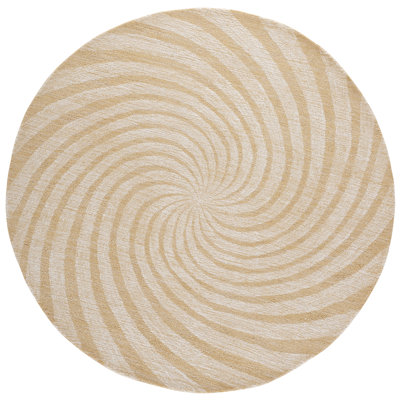 Novelty 201 80% Wool; 20% Cotton Spiral Rug