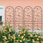 4 Pack 19.7" Metal Rustproof Garden Trellis-909253552